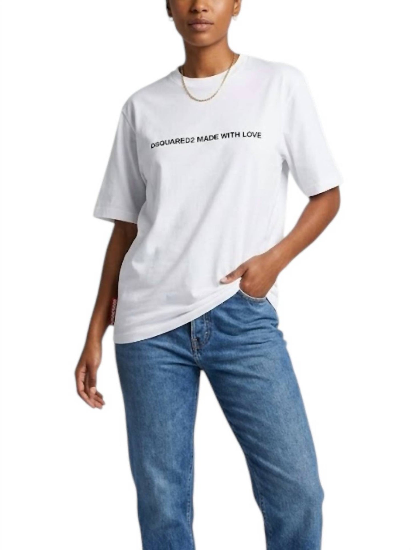 Women's Icon Made With Love Logo Cotton T-shirt