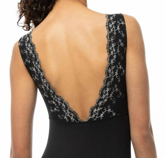 Suffolk Dance - Daphne Pinch Front Lace Trim Leotard - Rack Hunt