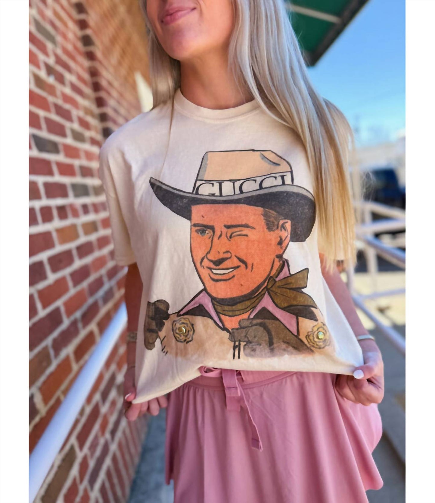 Women's Gina Designer Cowboy Tee