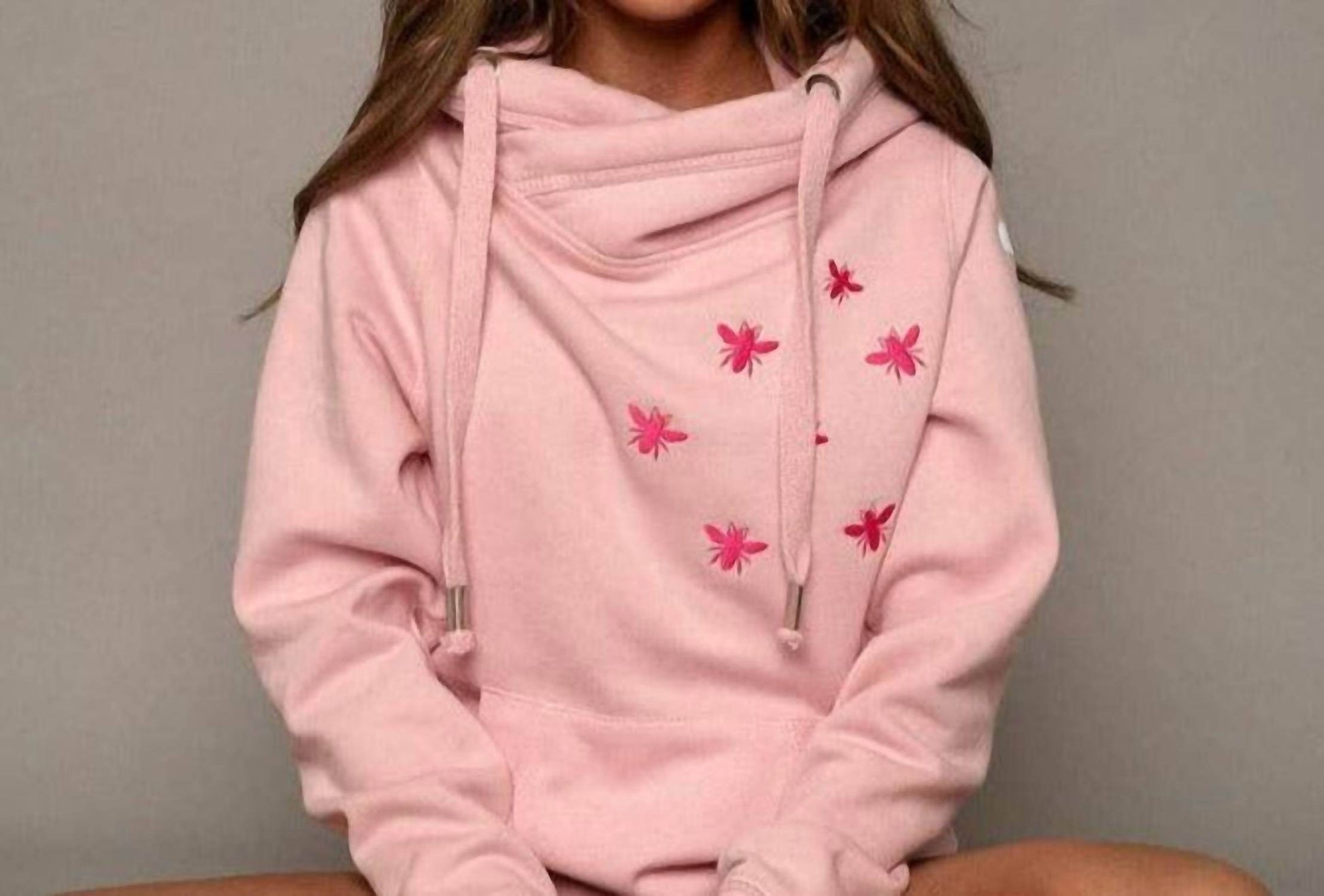 James Steward - Embroidered Bee Luxe Hoodie - Rack Hunt