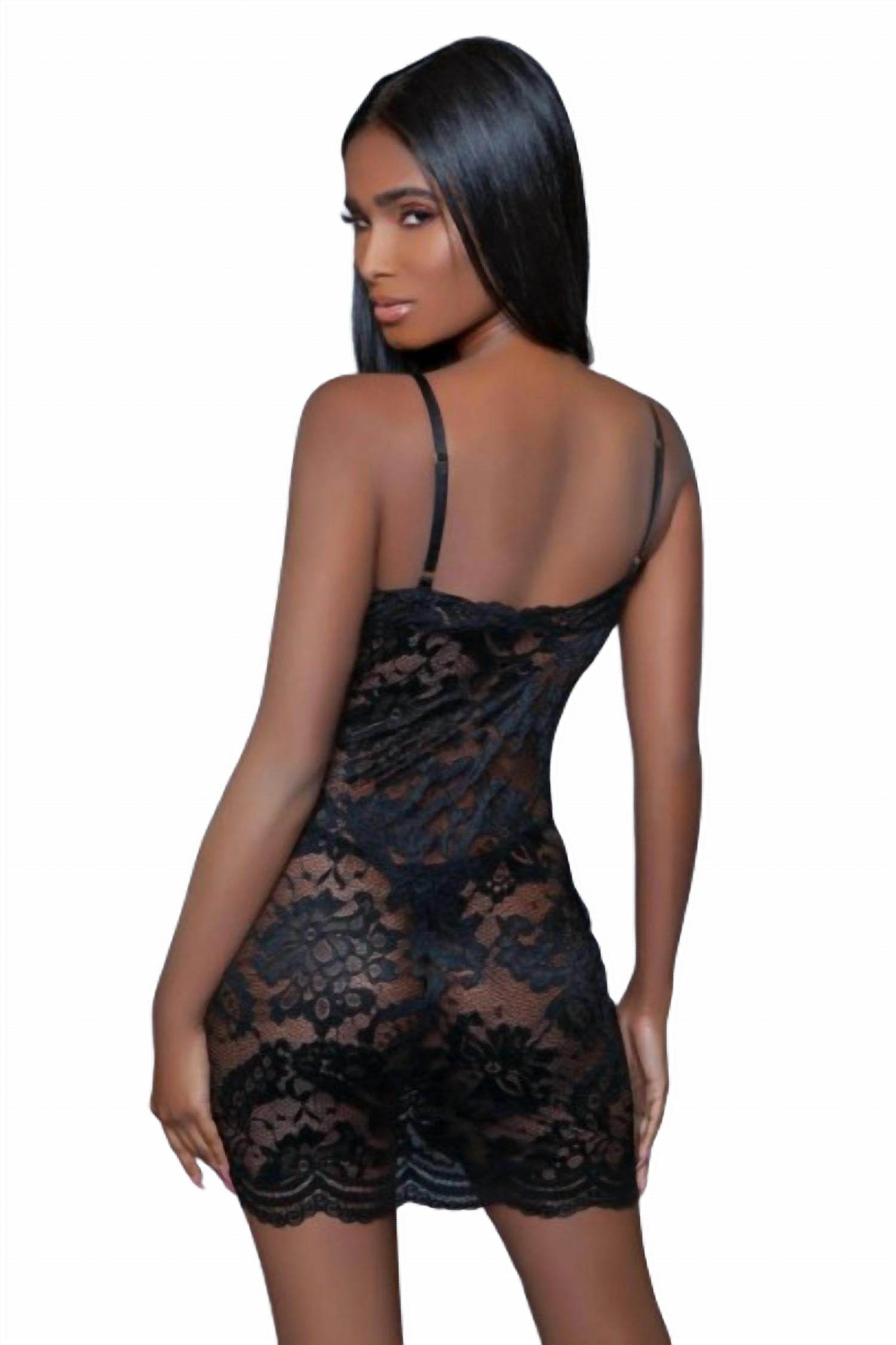BEWICKED - Blaire Floral Lace Chemise - Rack Hunt -