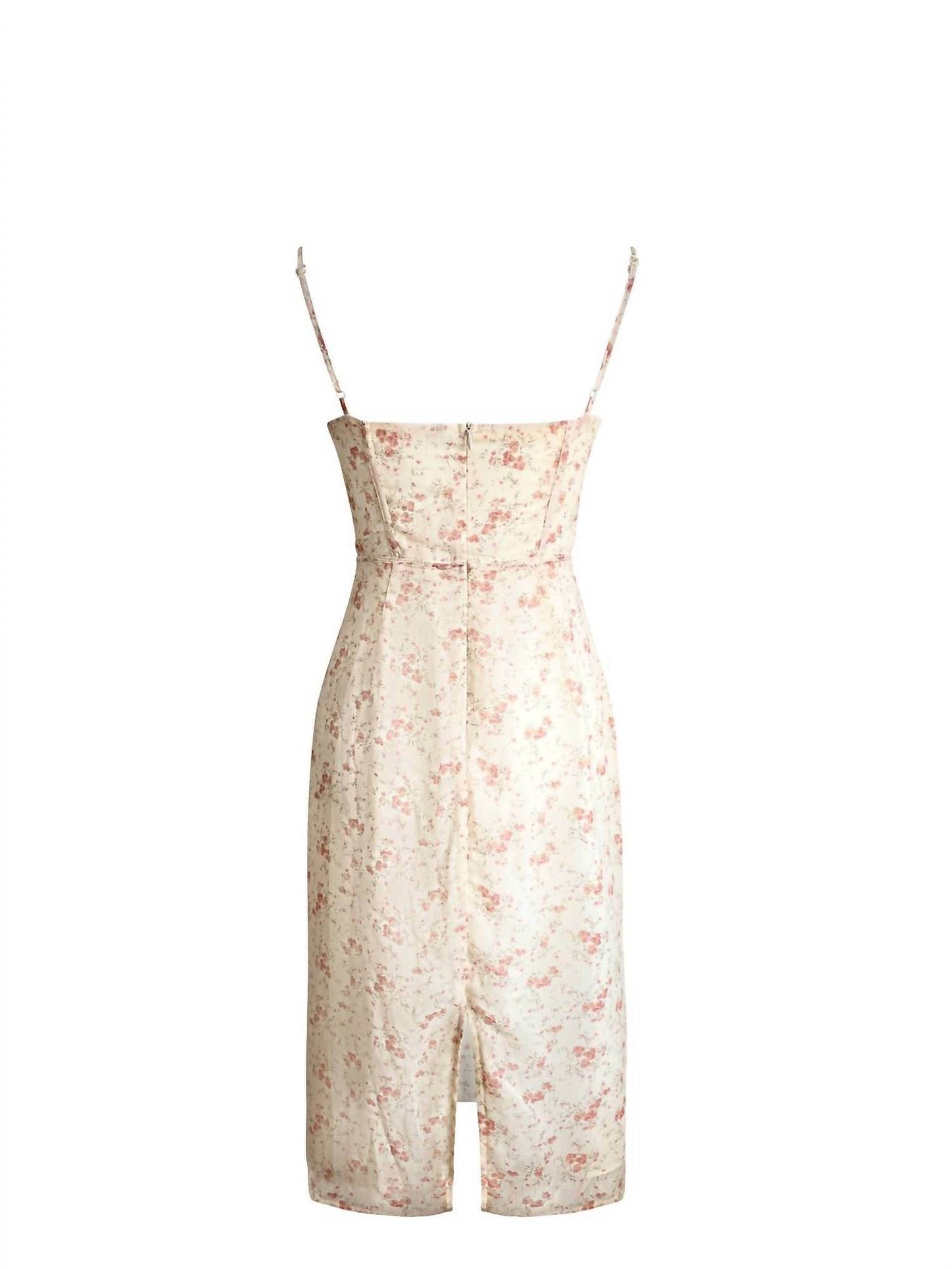 Ariti Kaziris - Women's Floral Chiffon Bustier Dress - Rack Hunt