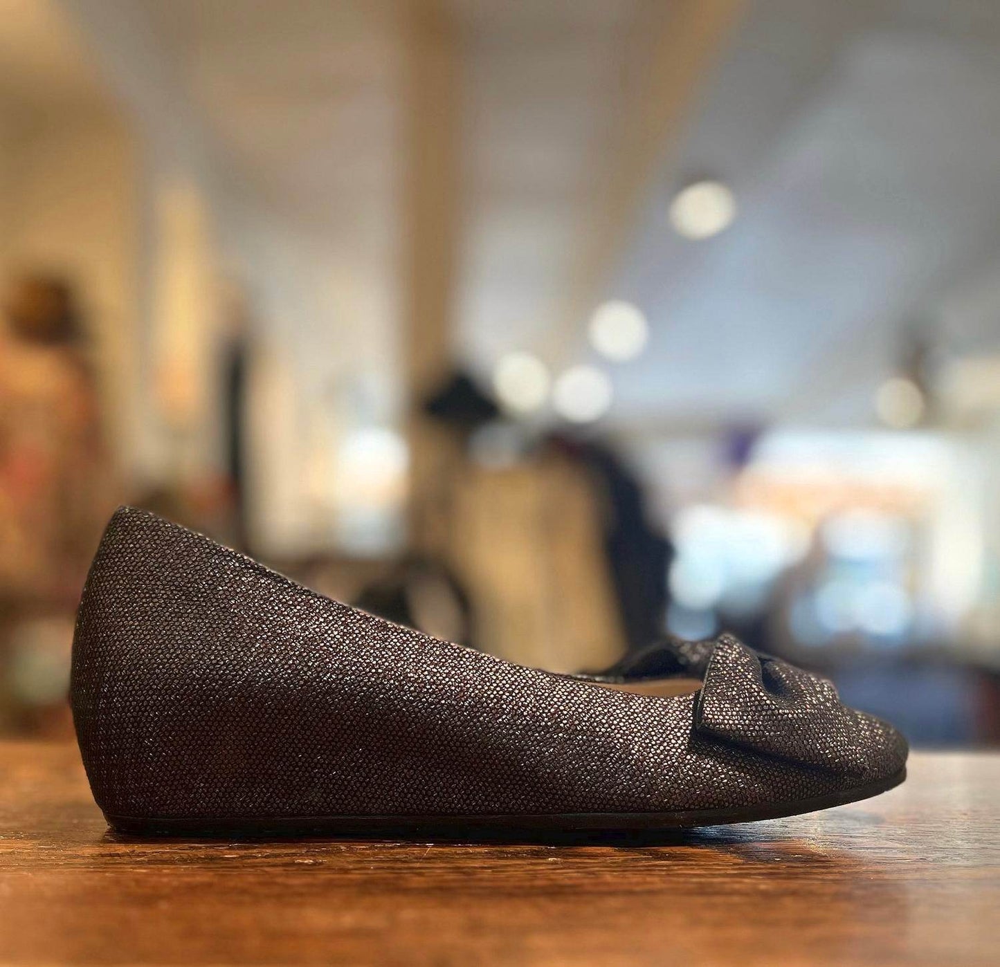 Amalfi by Rangoni - VIPITENO BOW SLIVER WEDGE SHOES - MEDIUM WIDTH - Rack Hunt