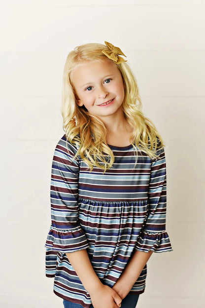Dark Stripe Top