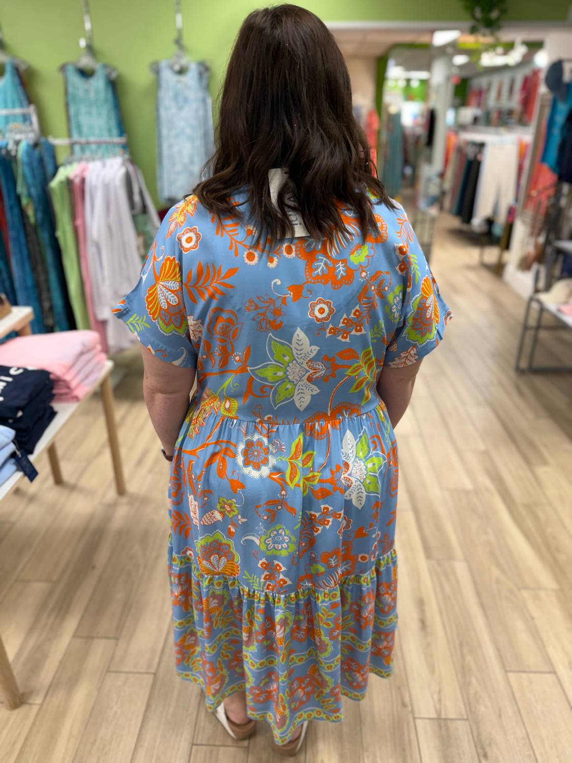 Botanical Oasis Maxi Dress