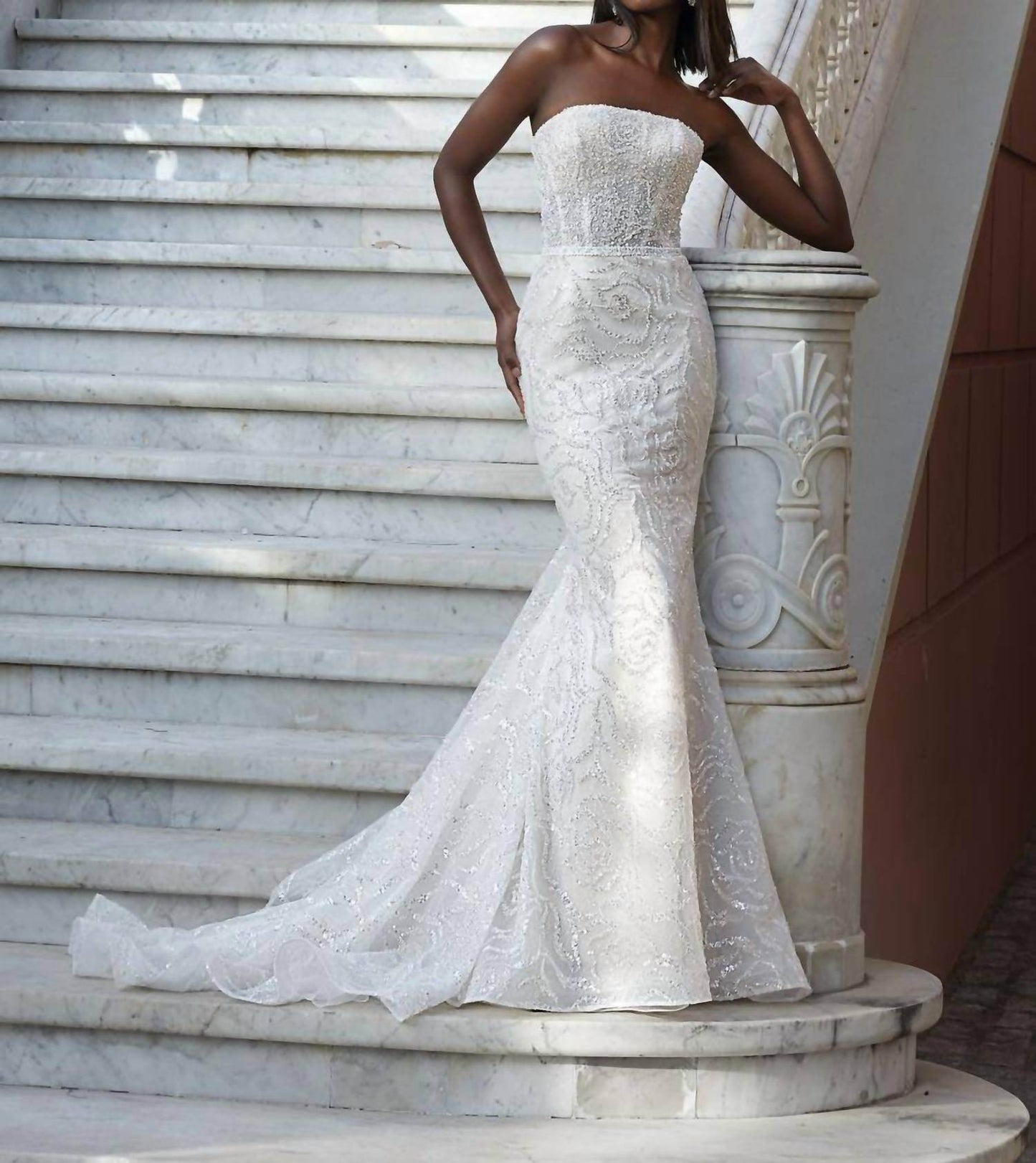 Demetrios - Tulle Fit And Flare Gown - Rack Hunt -