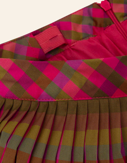 Girl's Solo Plaid Skirt