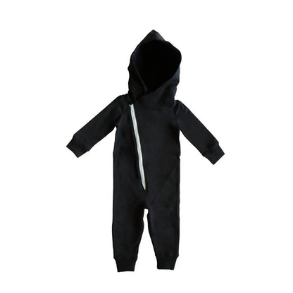 TiNY TRENDSETTER - Kids Lola & Taylor Asymmetrical Zip Romper - Rack Hunt