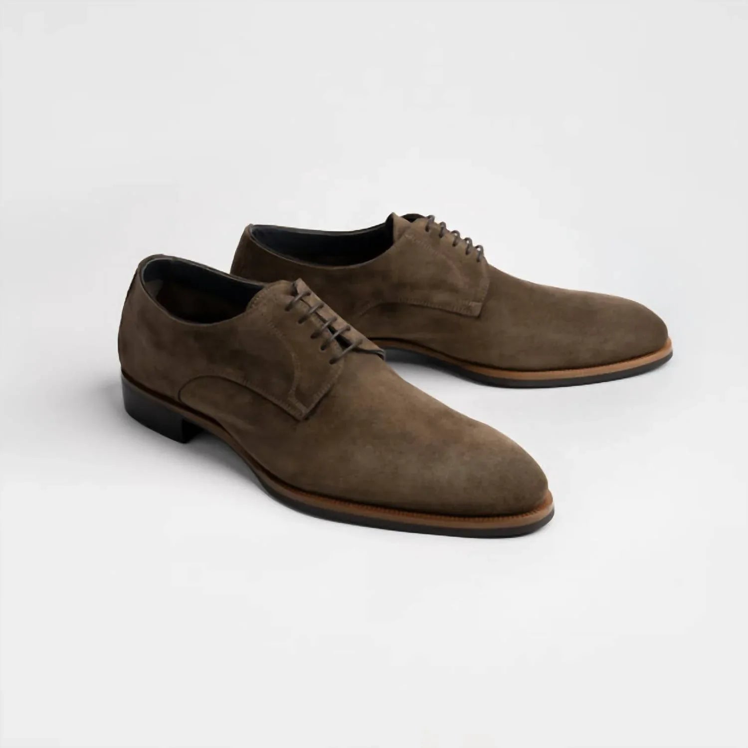 Scarpe di Bianco - Men's Pisa Suede Derby Shoes - detail view - Rack Hunt