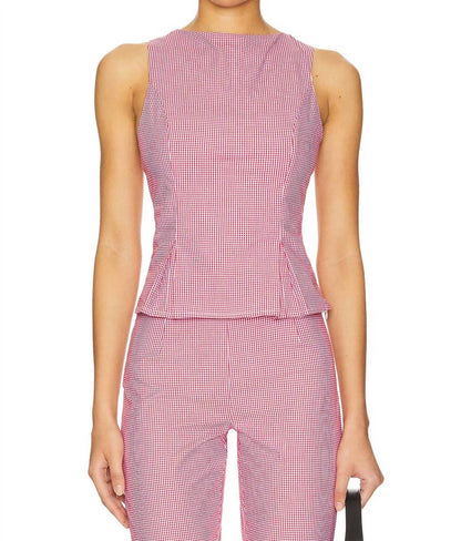 Drea Peplum Top