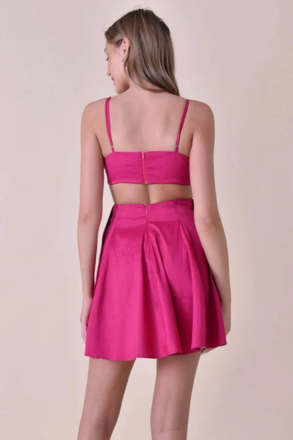 Cason Couture - The Camille Bow Mini Dress - Rack Hunt