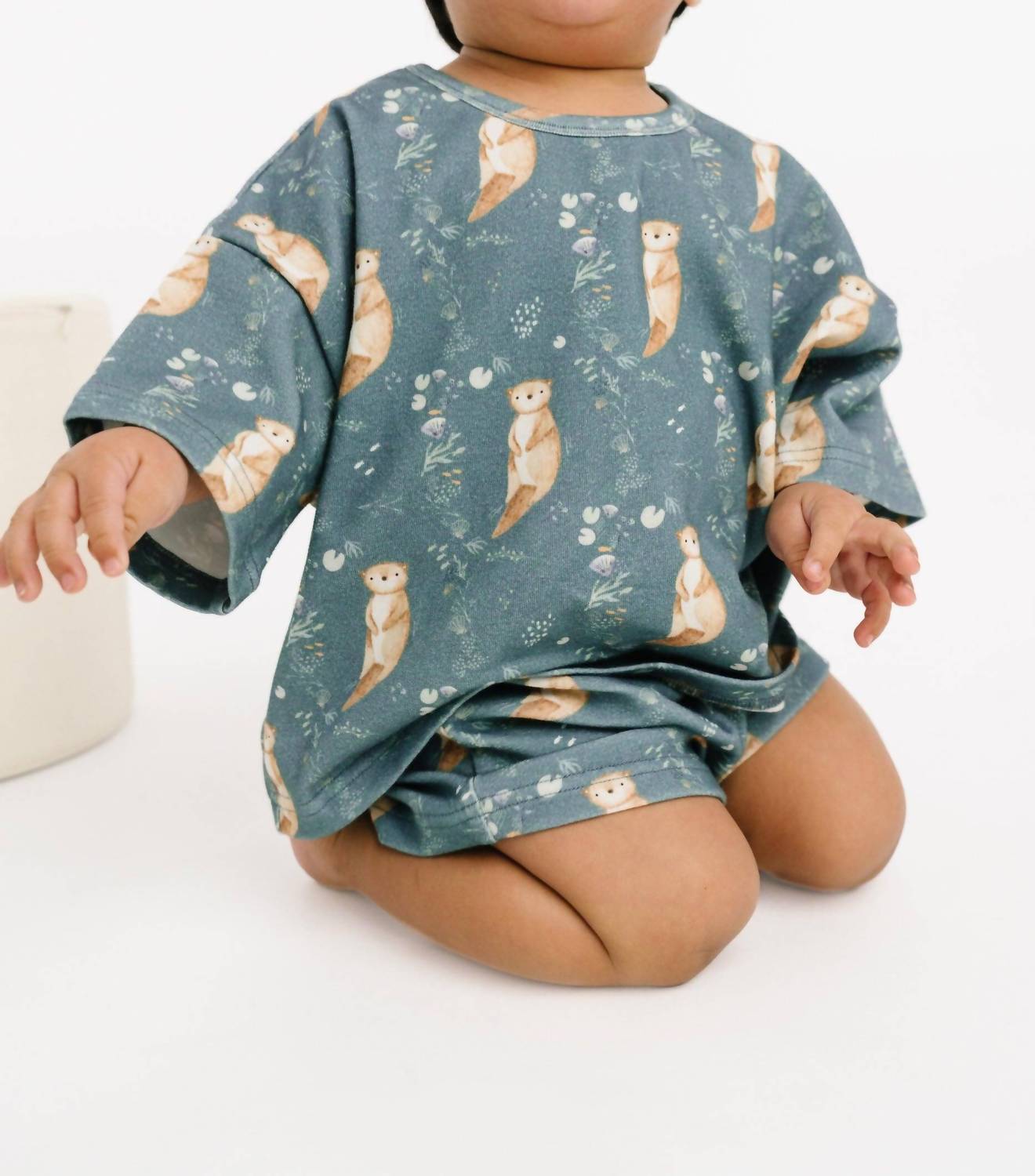Kid's Otter Pals Slouchy Set