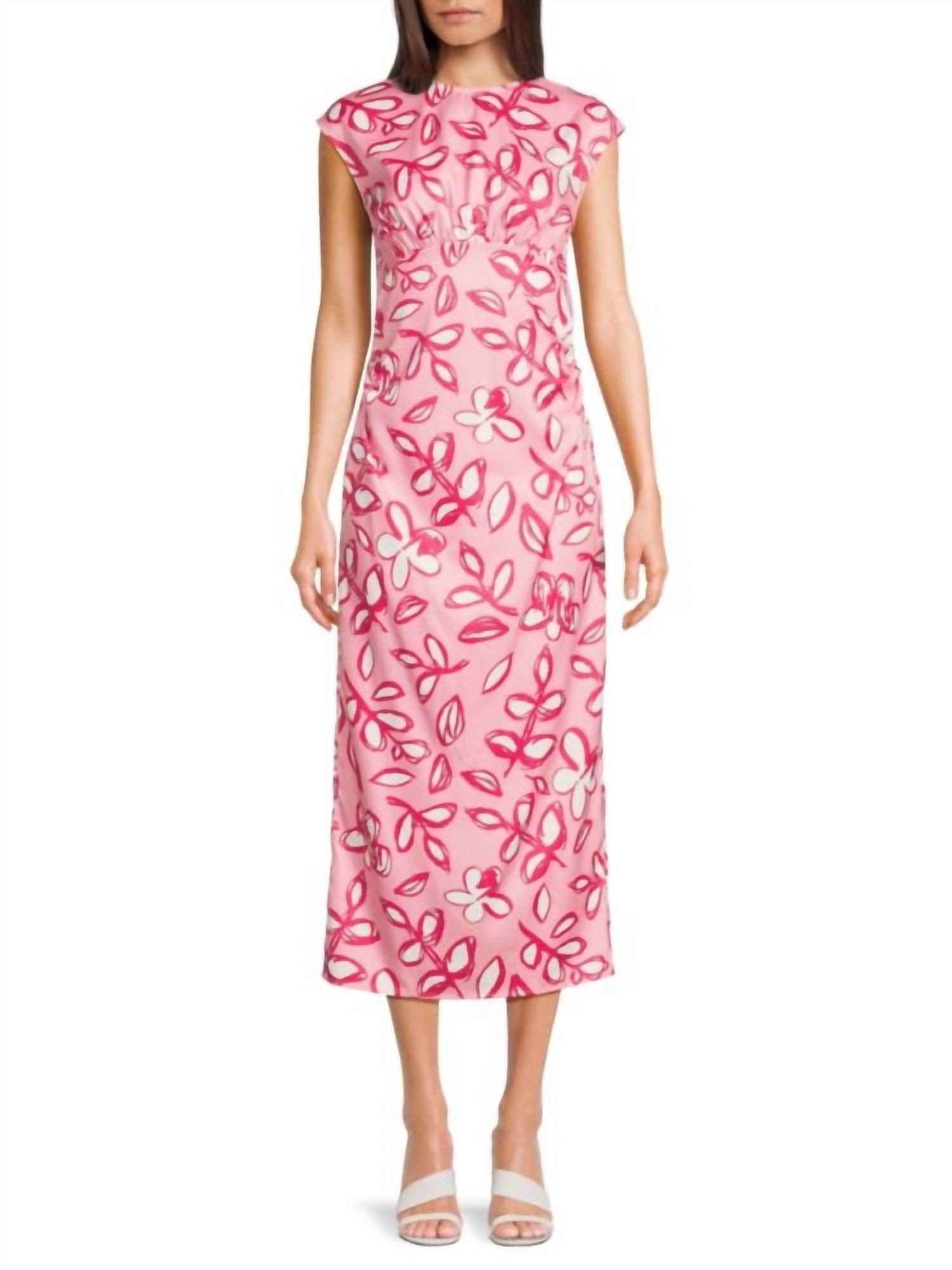 Area Stars - Floral Sleeveless Midi Dress - Rack Hunt