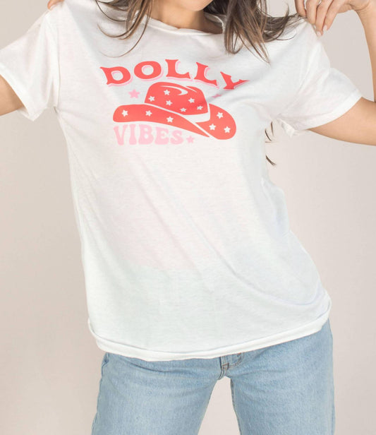 Dolly Vibes Cowboy Hat Graphic Tee