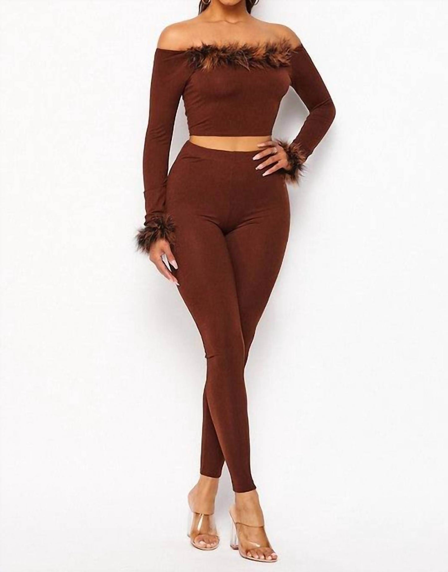 SHE - Wild Kisses Legging Set - Rack Hunt -