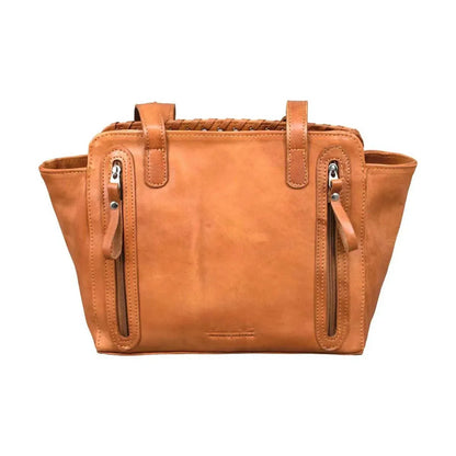 American West - Women's Harvest Moon Collection Zip Top Tote With Secret Compartment - Rack Hunt
