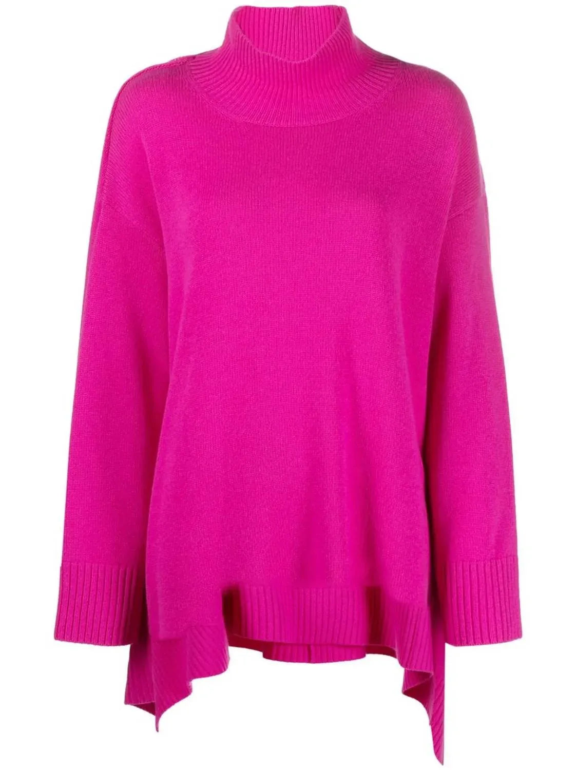 Valentino - Draped Turtleneck Sweater - additional view - Rack Hunt