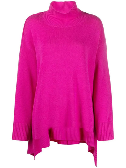 Valentino - Draped Turtleneck Sweater - additional view - Rack Hunt