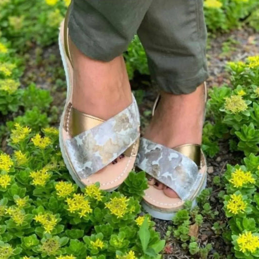 Numa by Spanians - Woemn's Crossed Platform Sandals Narrow Outlet - alternate view - Rack Hunt
