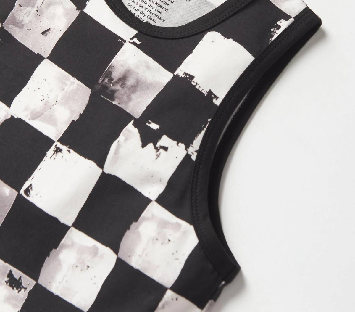 Baby's Checkered Tank Romper