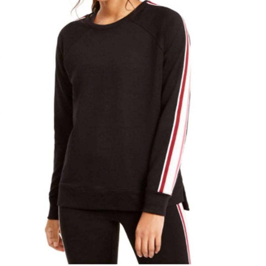 Activewear Varsity Stripe French Terry Sweatshirt