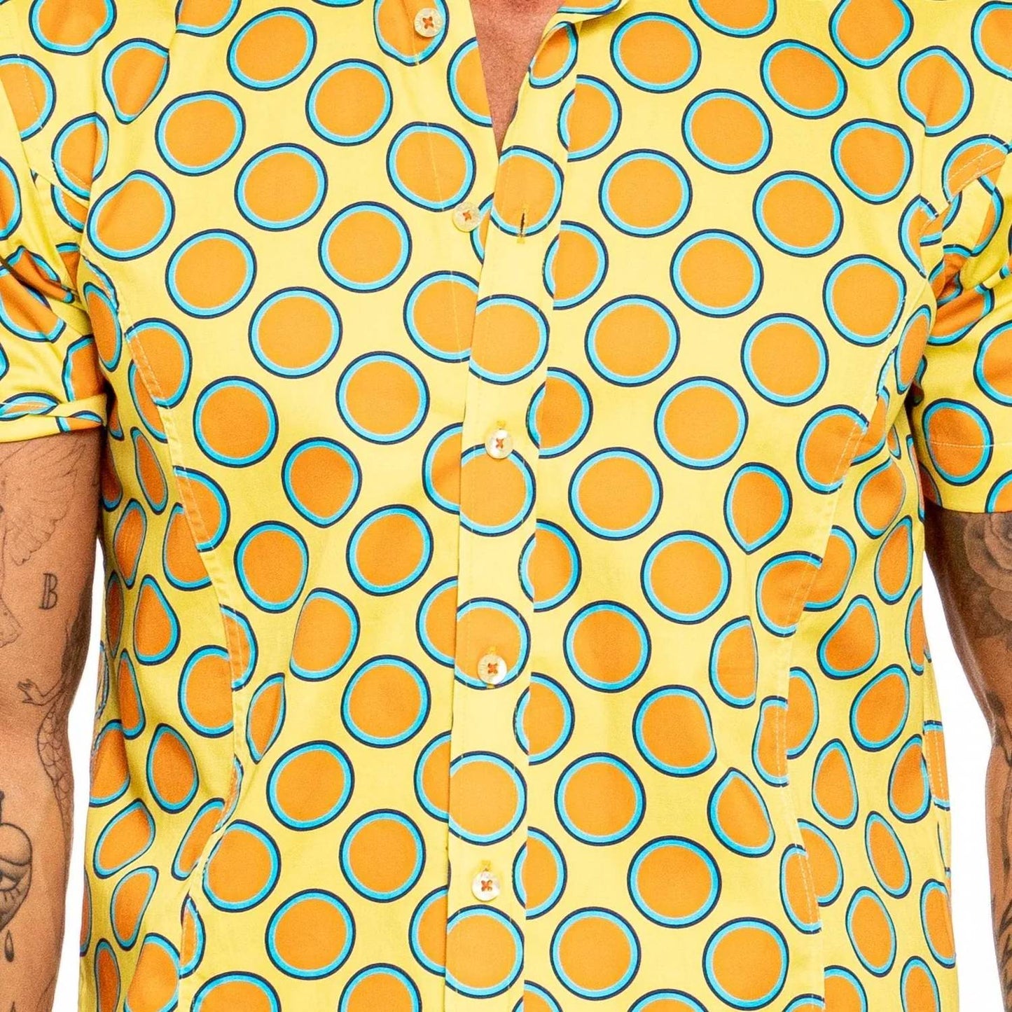 Eternal Sunshine Short Sleeve Button Down Shirt