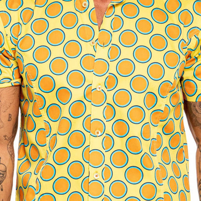 Eternal Sunshine Short Sleeve Button Down Shirt