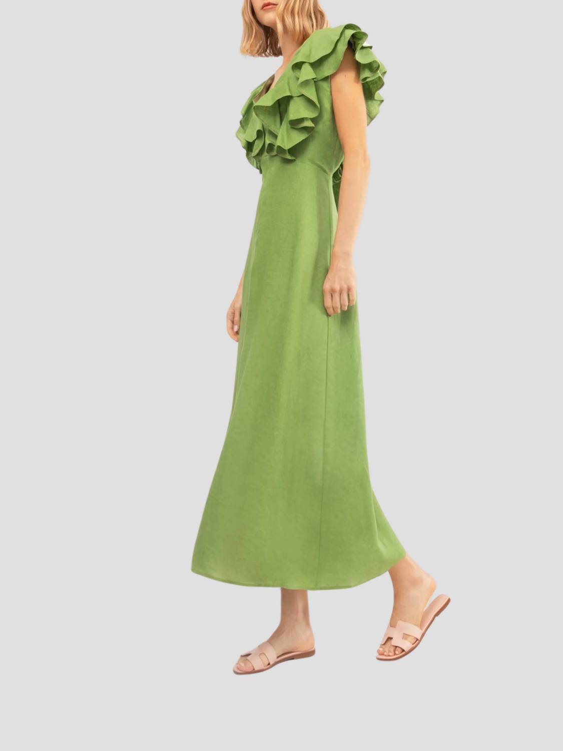Annuka Linen Dress