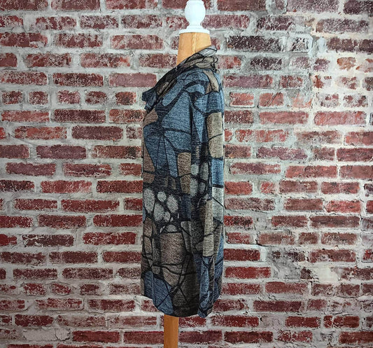 L. Hamrick - Women's Drawstring Cowl Neck Pullover Top - Rack Hunt -