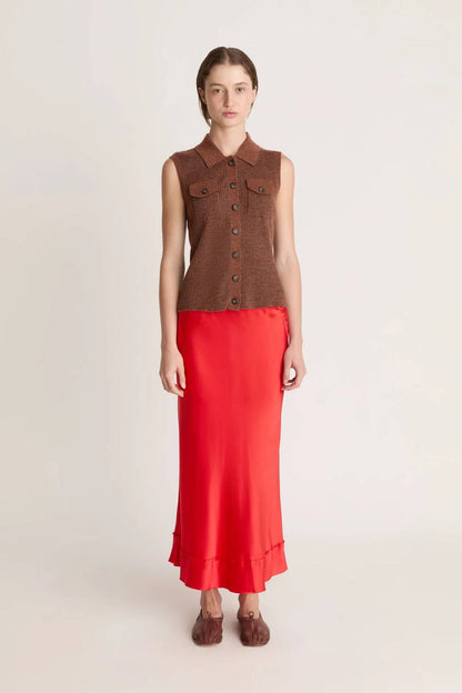 Eve Sleeveless Cardigan