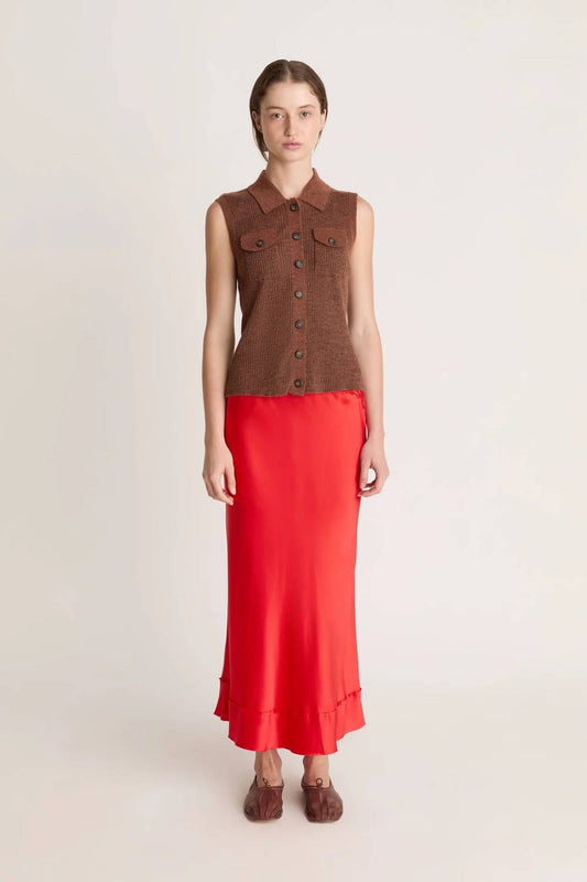 Eve Sleeveless Cardigan