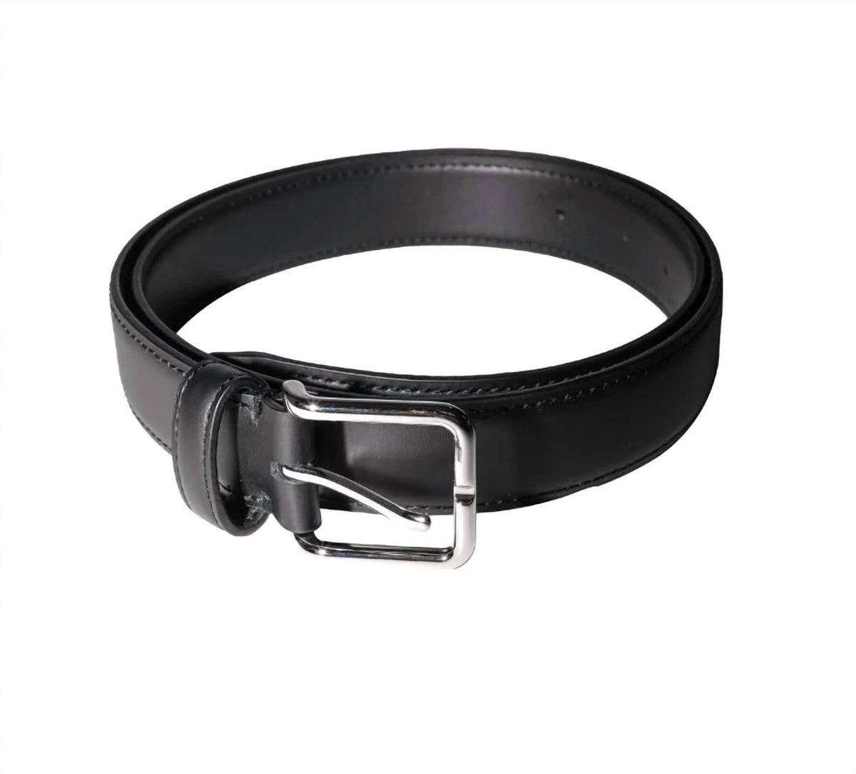 Women's Classic Leather Square Belt