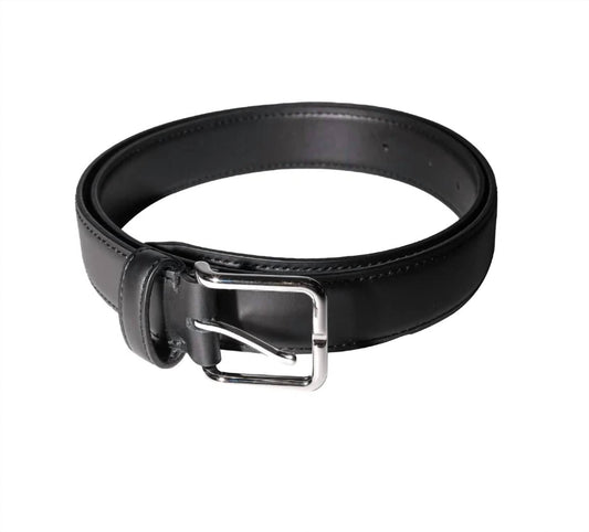 Women's Classic Leather Square Belt