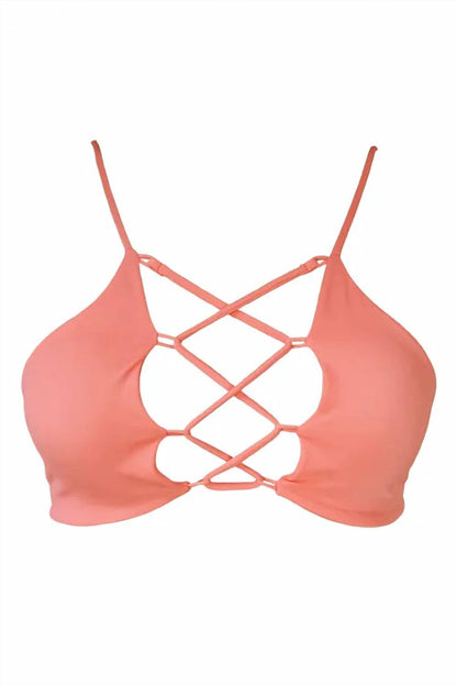 Hapa Lace Up Bikini Top