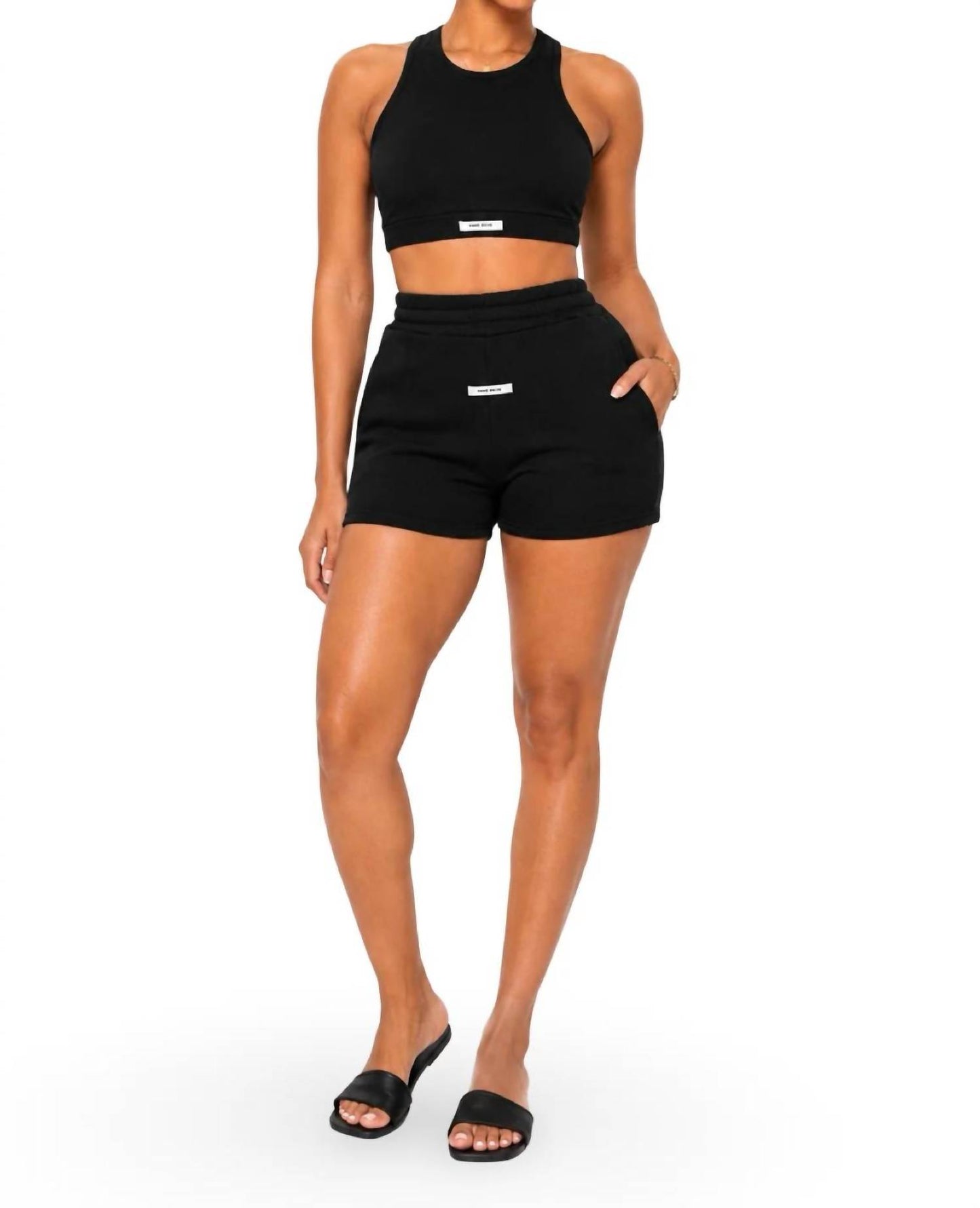 Coolin' Jogger Short Set Crop Top & Shorts