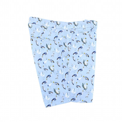 Men's Crane Print Shorts