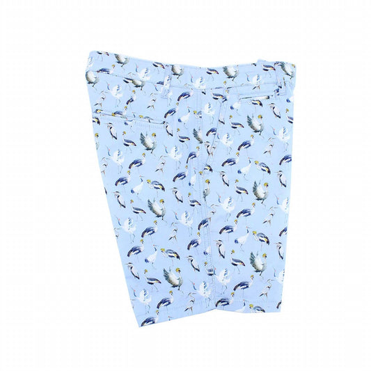 Men's Crane Print Shorts