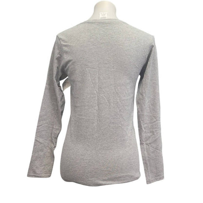 Women's Lab Puppy Dog Long Sleeve Cotton Tee Shirt