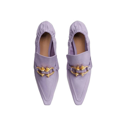 Women's Horsebit Leather Pumps