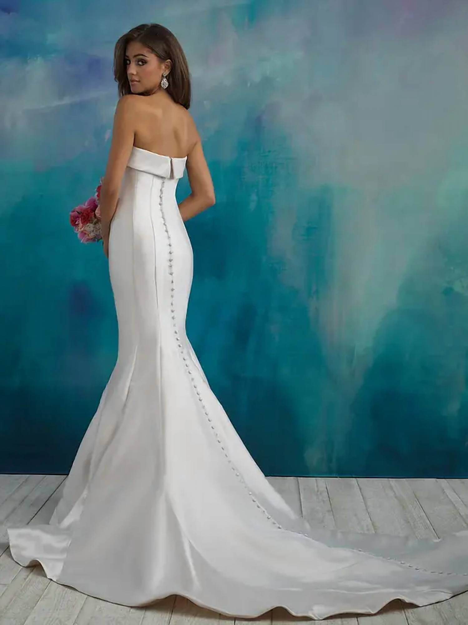 Allure Bridals - Sleeveless Wedding Dress - Rack Hunt