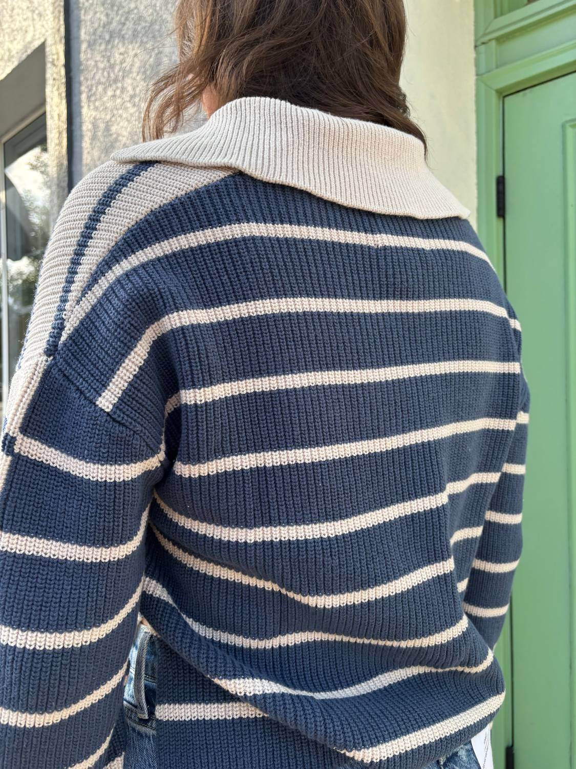 Eleven Eleven - Casano Combo Stripe Pullover Sweater - Rack Hunt -