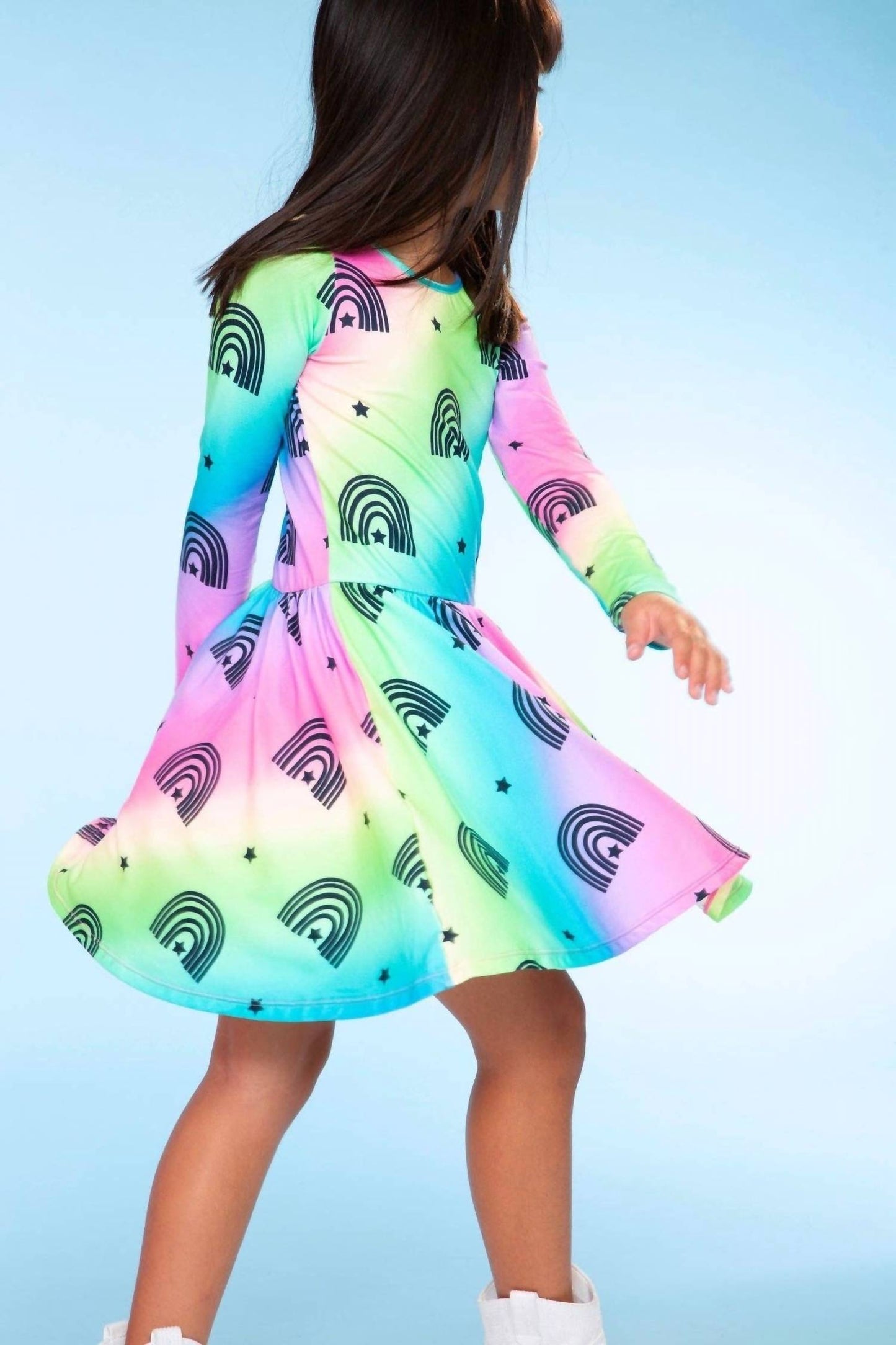 Star Simply Soft Long Sleeve Be Happy Dress