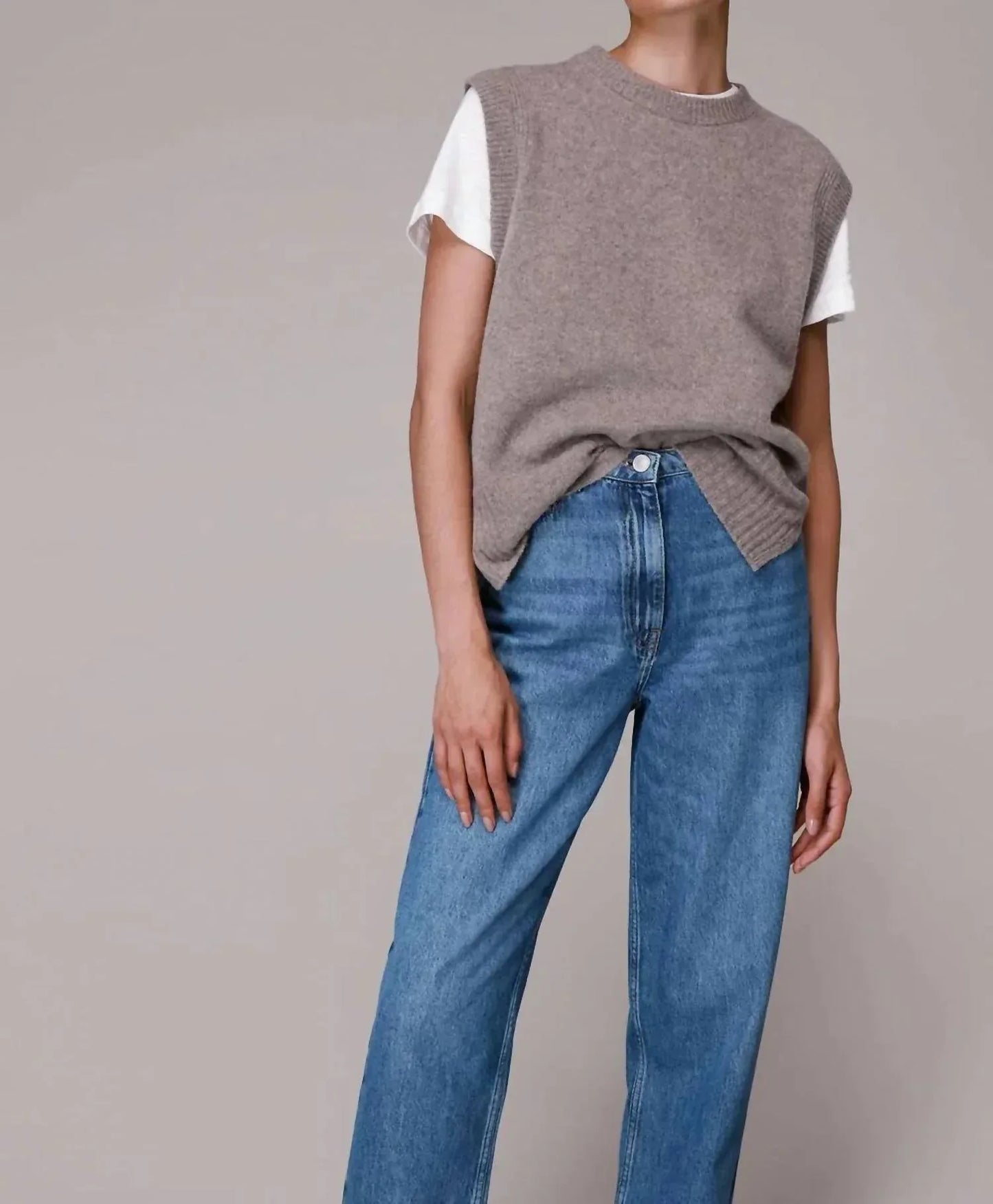 Whistles - Authentic Side Split Jean - Rack Hunt