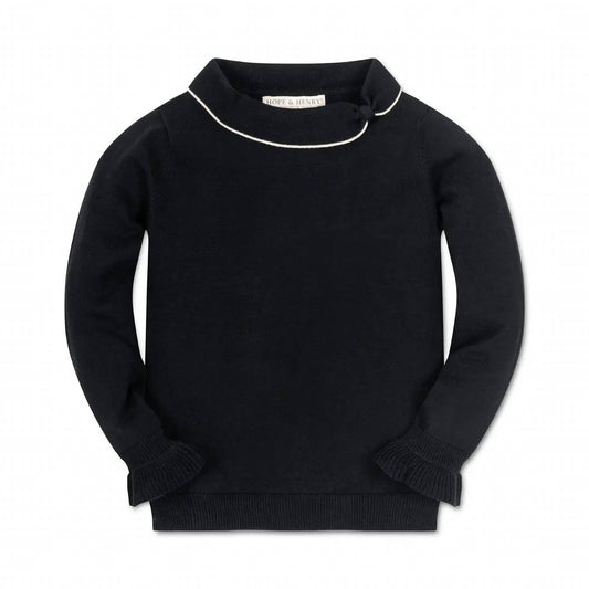 Hope & Henry - Ruffle Cuff Collar Sweater - Rack Hunt -