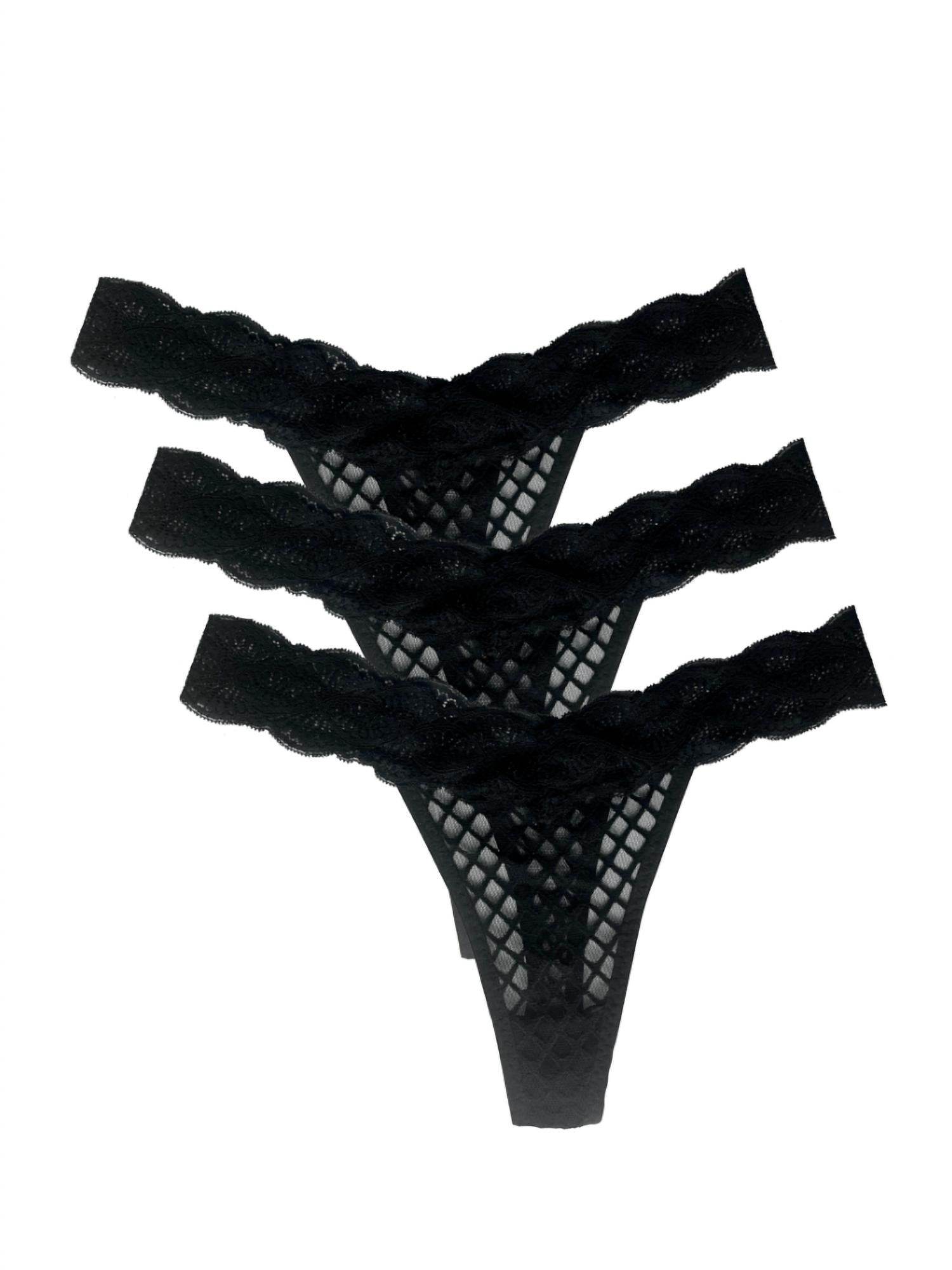 TITOV - Women's One Size 3 Pack Lace Thongs - Rack Hunt -