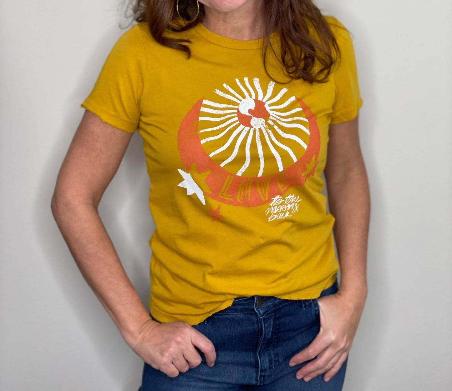 Dazey LA - Moon & Back Tee - Rack Hunt -