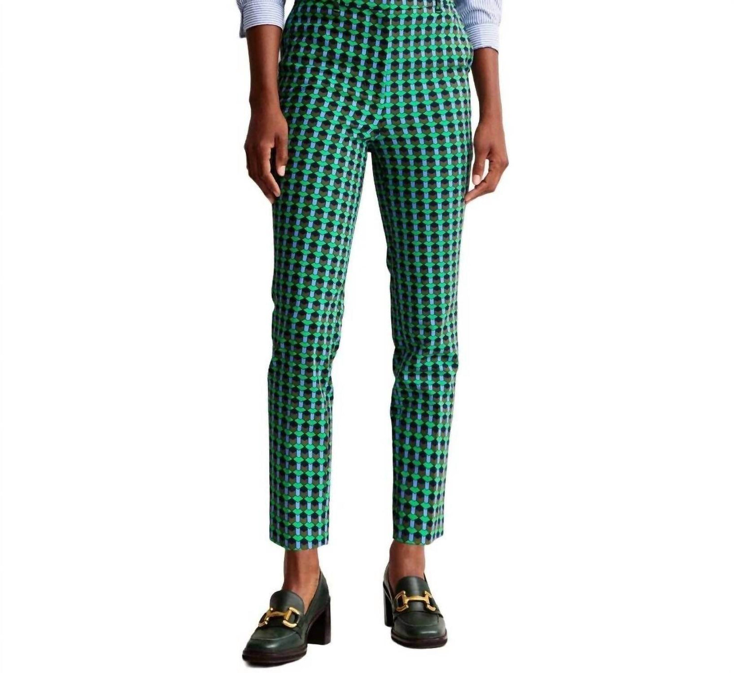 Boden - Highgate Printed Pants - Rack Hunt -