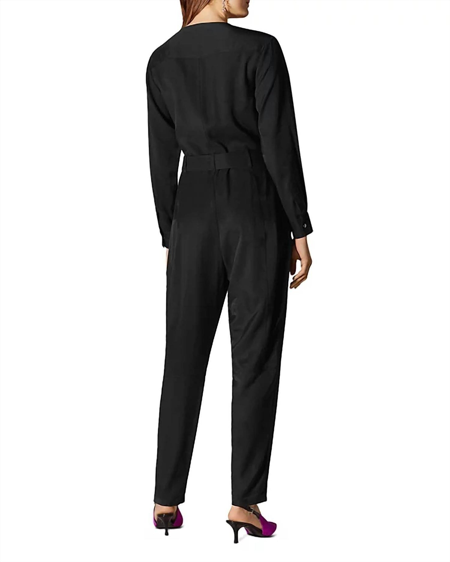 Karen Millen - Zip Pocket Utility Jumpsuit - Rack Hunt -