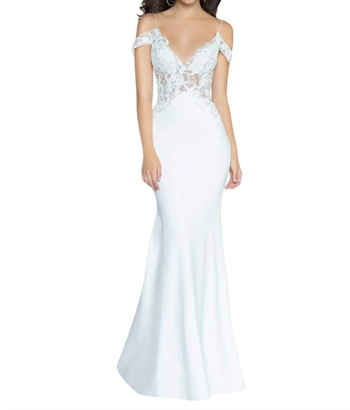 Val Stefani - JERSEY MERMAID WEDDING DRESS - Rack Hunt
