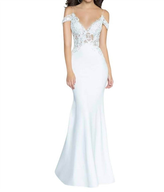 Val Stefani - JERSEY MERMAID WEDDING DRESS - Rack Hunt